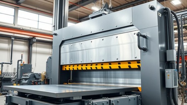 Modern sheet metal press in industrial setting highlighting strategic partnership.