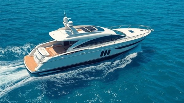 Marcopolo Adventure Yachts debut luxurious yacht on blue ocean.