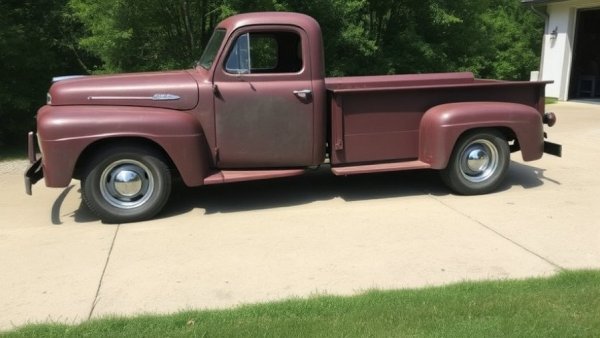 1951 Willys Truck: Ford V8, No Frills, Priceless Patina