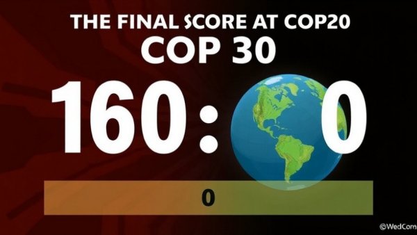 The Final Score At COP30 — Fossil Fuels: 1600, Earth: 0