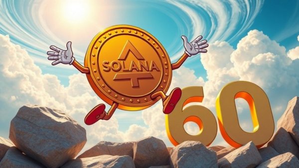 SOL price predictions visualized with Solana coin jumping over $160 in vibrant digital art.