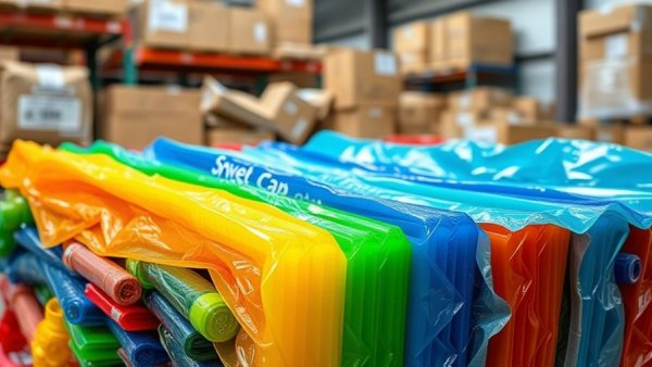 Ohio startup creates innovative recycled plastic sheet in industrial setting.