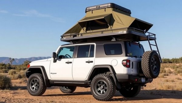 Mammoth Overland’s SKL Is A Hard-Sided Rooftop Camper That Sets Up In 30 Seconds