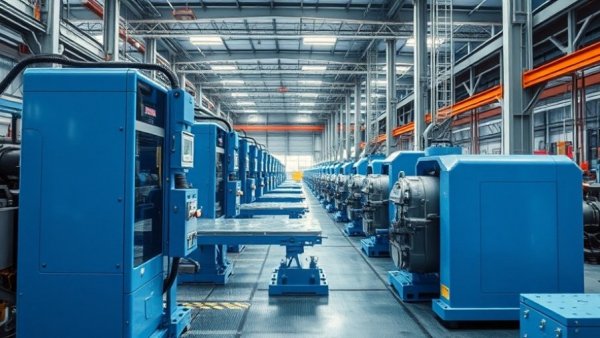 Automation and Robotics in Metalworking: Advanced machinery in an industrial setting.