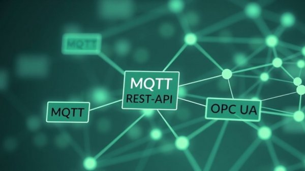 Diagram of digitized and networked sawing processes with data protocols.