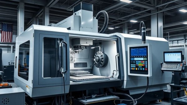 Advanced CNC machine displaying speed and precision machining at PRI 2025.