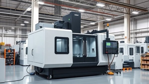 Modern CNC machining center for economical machining of automotive components.