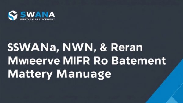 SWANA, NWRA, ReMA release guide to improve MRF battery management