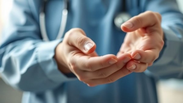 Value-Based Healthcare Partnership depicted by comforting hands.