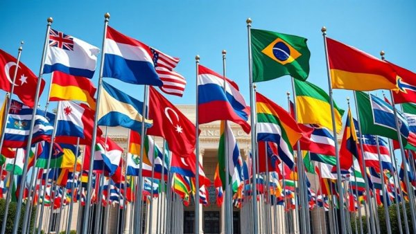 International flags at UN building, Define European Countries Beyond Geography.