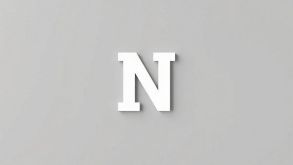 Placeholder image with grey background and letter N