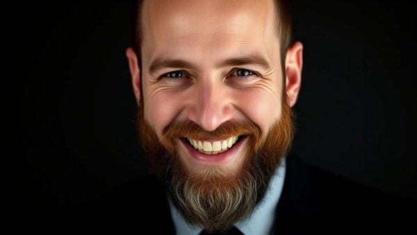 APLGO Associates Community Spirit: Smiling man in a black suit.