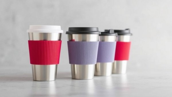 Line of reusable cups made with recycled aluminum