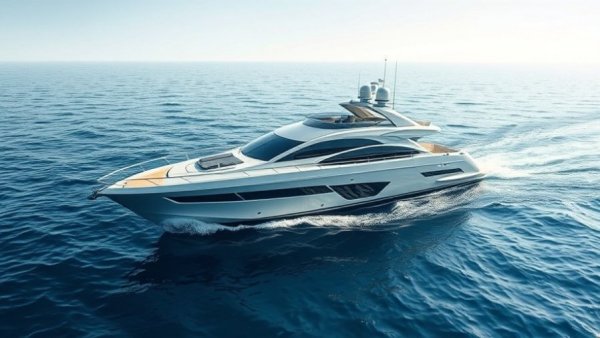 Contest 56CS yacht on calm waters during premiere.