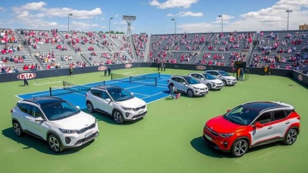 Kia Putting 55 Electric Vehicles on the Ground at Australian Open for Players