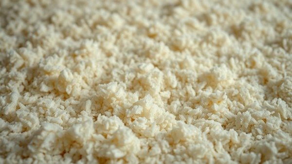 Close-up of cellulose insulation demonstrating airsealing.