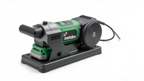Metabo HPT Tube Belt Sander in detailed, sleek design