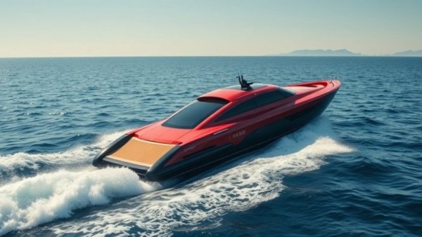 38th America's Cup Match yacht racing on the open sea.