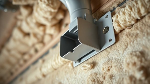 InSoFast Batt Bracket in industrial setting, close-up view.