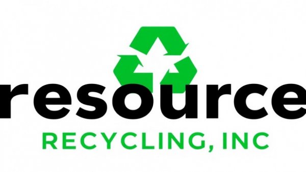 Resource Recycling Inc. logo related to Texas wind turbine blades lawsuit.