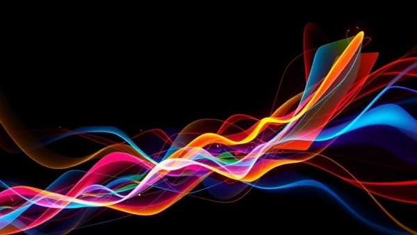 Dynamic abstract composition symbolizing Neos Facility Capital Raise