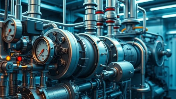 Intricate futuristic reactor for Morpheus Micro Reactor Development.