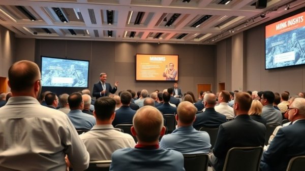 Magna Terra at Pre-PDAC Mining Showcase: engaging conference scene.