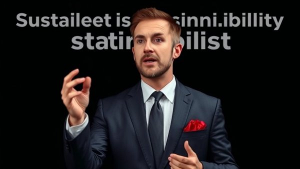 Professional discussing Corsair's Sustainable Plastic Mission