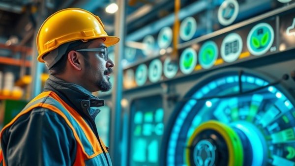 Industrial worker and recycling tech highlight the future of plastic pollution.