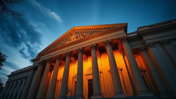 Imposing building with columns under evening sky, Sound Science Bills Environmental Regulations