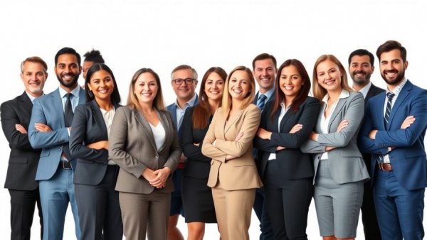 Diverse business professionals representing top direct sales companies in 2026.