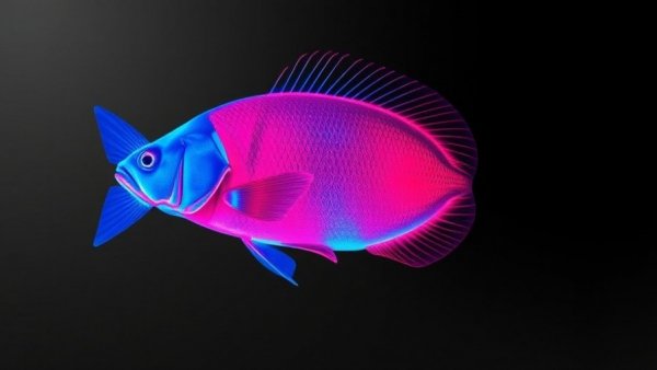 Infrared image showing hidden antibiotics in a fish.
