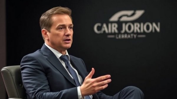 Innovative solutions expert discussing ideas in a studio setting.