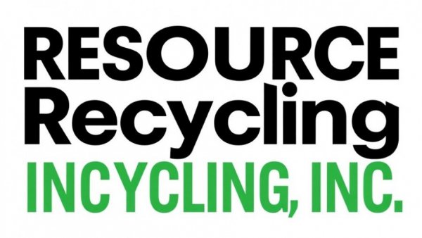 Resource Recycling Inc. logo in black and green.