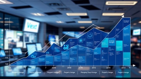 Vext Science Expansion Strategies chart in office setting with tech displays.