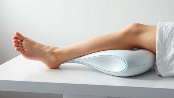 Sleek modern Venowave device on table with advanced technology.