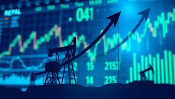 Suncor Energy shareholder returns illustrated by financial chart and oil rigs.