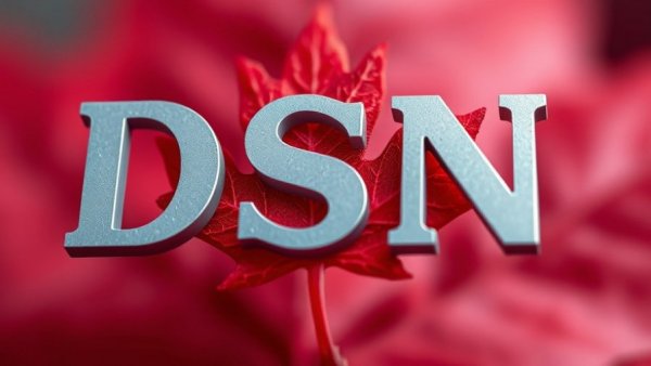 Canada's direct selling market regulatory compliance symbolized by DSN over a maple leaf.
