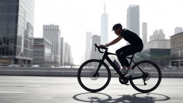 GWcycles campaign 2026 modern cyclist silhouette in urban setting