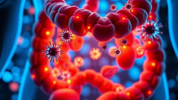 3D colon with viruses in non-invasive colorectal cancer screening