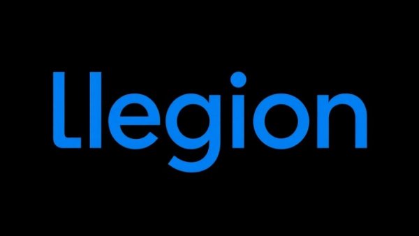 Minimalistic 'legion' logo design in blue.