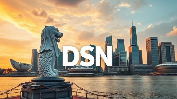 Singapore skyline with Merlion statue at sunset, APAC direct selling opportunity