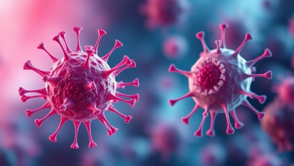 Visual of CAR-NK cell therapy for cancer interaction