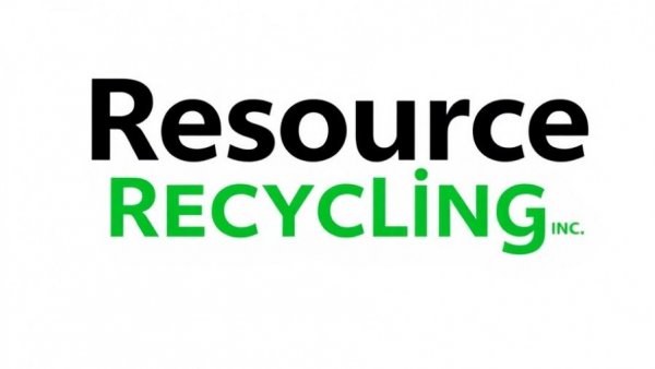 Resource Recycling Inc. logo on white background, sleek design.