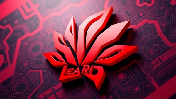 Red Light Holland rebranding logo concept in vibrant 3D design.