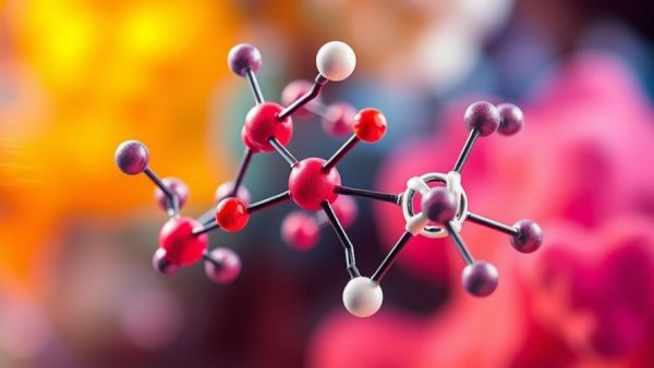 InMed Pharmaceuticals Alzheimer's treatment molecular illustration