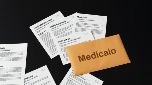 Forms and envelope discussing Medicaid data sharing.