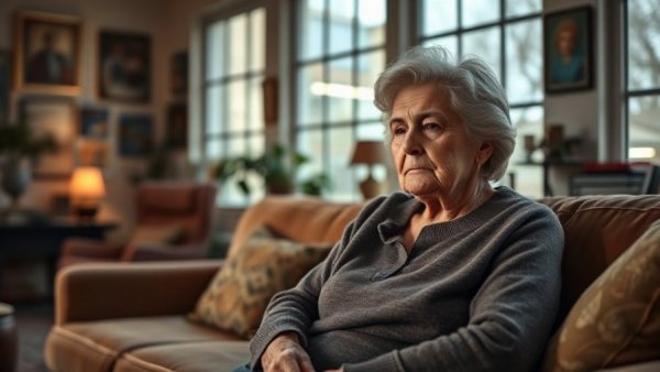 Thoughtful woman in a living room reflecting on Colorado Vaccine Policy Changes.