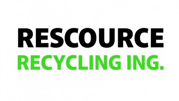 Resource Recycling Inc. logo linked to verified plastic recycling at Indy 500