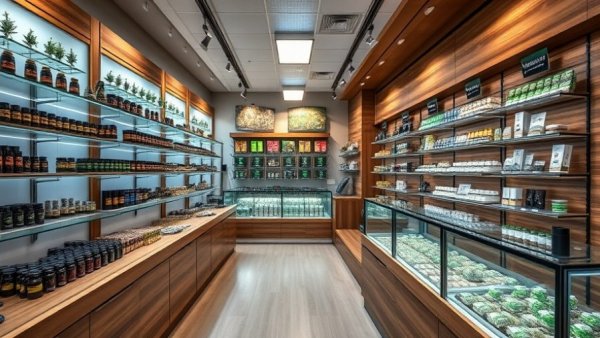 Vext Expands Cannabis Dispensaries in Ohio, showcasing modern dispensary interior.